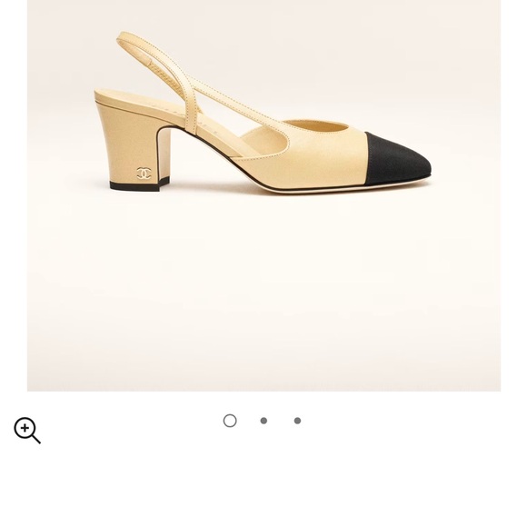 Chanel SLINGBACKS
Goatskin & Grosgrain
Beige & Black authentic size 38 7.5 US - Picture 3 of 9
